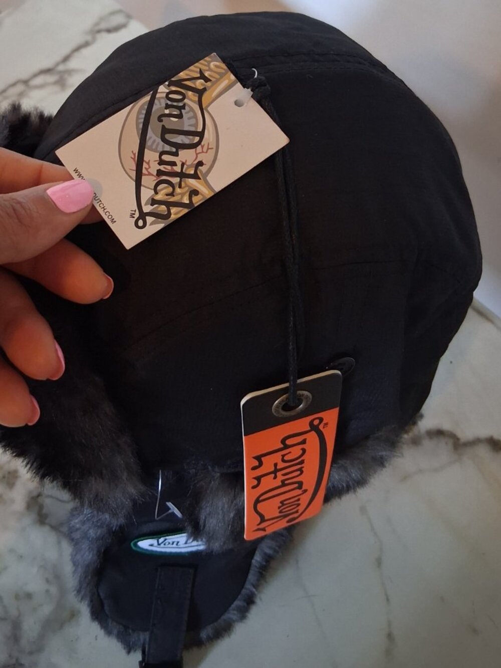 Von Dutch ( One Size) Trapper Hat - Picture 3 of 4